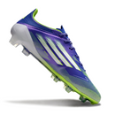 Chuteira Campo Adidas F50 Elite FG Roxo Claro e Verde