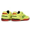 Chuteira Futsal Joma Top Flex 24 IC Amarelo e Vermelho
